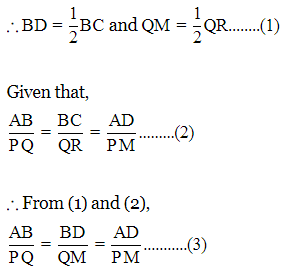 Class 9 Maths Chapter 6 Practice Question Answers - Triangles
