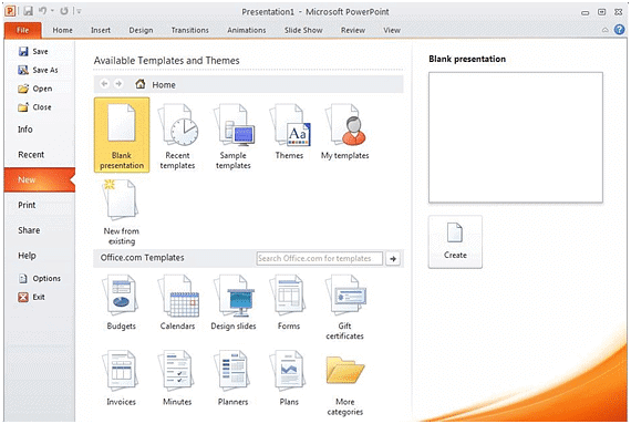 Chapter notes: MS-Powerpoint | National Cyber Olympiad Class 8