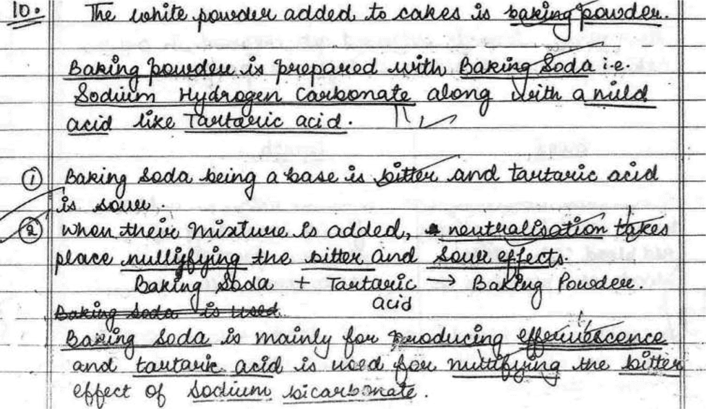 Science Topper`s Answer Sheet - 2019, Class 10