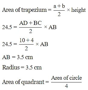 Class 10 Maths Chapter 11 Practice Question Answers - Area Related to Circles