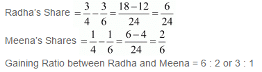 NCERT Solution: Reconstitution of a Partnership Firm – Retirement/Death of a Partner | Accountancy Class 12 - Commerce