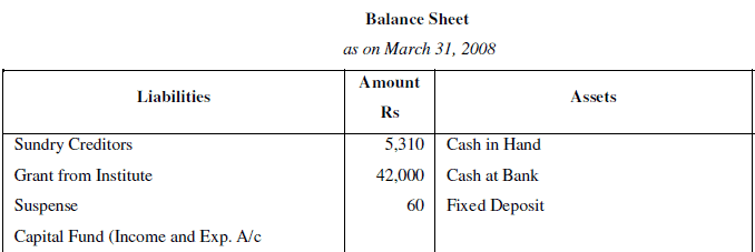 NCERT Solution (Part - 4) - Accounting for Not for Profit Organisation | SSC CGL Tier 2 - Study Material, Online Tests, Previous Year