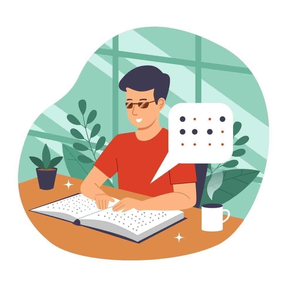 2-Day Timetable: Braille