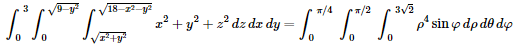 Triple Integrals In Spherical Coordinates