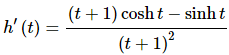 Derivatives of Hyperbolic Functions | Calculus - Mathematics