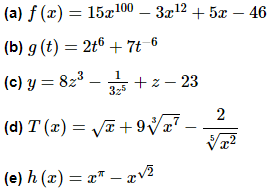 Differentiation Formulas | Calculus - Mathematics
