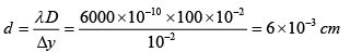 Diffraction of Light: Assignment | Oscillations, Waves & Optics - Physics