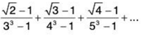Series of Real Numbers- I | Mathematics for Competitive Exams