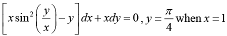 Ordinary Differential Equation - Assignment | Mathematical Methods - Physics
