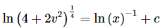 Substitutions, First Order Differential Equations | Calculus - Mathematics
