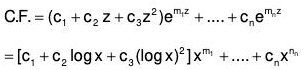Differential Equations- II | Mathematics for Competitive Exams