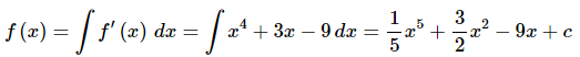 Indefinite Integrals | Calculus - Mathematics