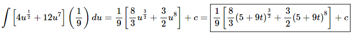 More Substitution Rule | Calculus - Mathematics