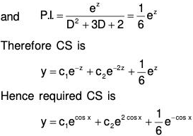 Differential Equations- II | Mathematics for Competitive Exams