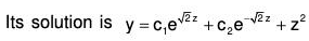 Differential Equations- II | Mathematics for Competitive Exams