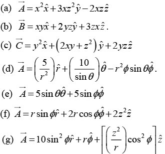 Vector Analysis: Assignment | Mathematical Methods - Physics