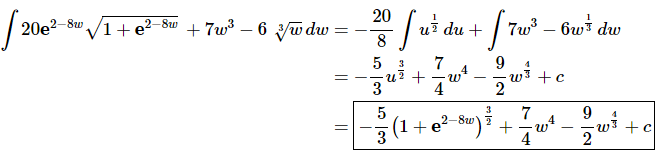 More Substitution Rule | Calculus - Mathematics