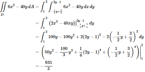Double Integrals Over General Regions | Calculus - Mathematics