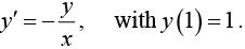 First-Order Differential Equations | Mathematical Methods - Physics