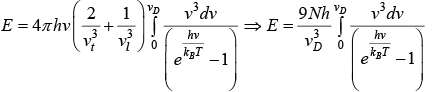 Einstein & Debye Theory of Specific Heat | Solid State Physics, Devices & Electronics