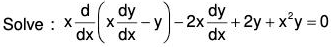 Differential Equations- II | Mathematics for Competitive Exams