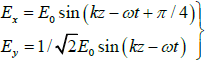 Polarization of light - I: Assignment | Oscillations, Waves & Optics - Physics