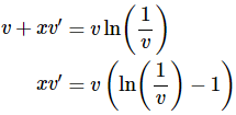 Substitutions, First Order Differential Equations | Calculus - Mathematics