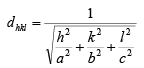 Space Lattice | Solid State Physics, Devices & Electronics
