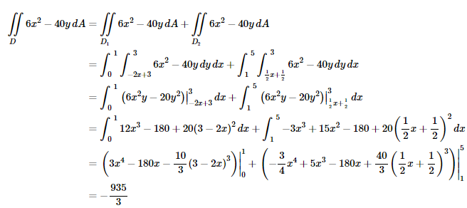 Double Integrals Over General Regions | Calculus - Mathematics