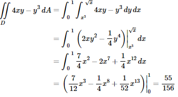 Double Integrals Over General Regions | Calculus - Mathematics