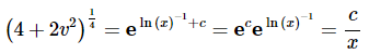 Substitutions, First Order Differential Equations | Calculus - Mathematics