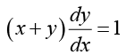 Ordinary Differential Equation - Assignment | Mathematical Methods - Physics