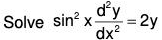 Differential Equations- II | Mathematics for Competitive Exams