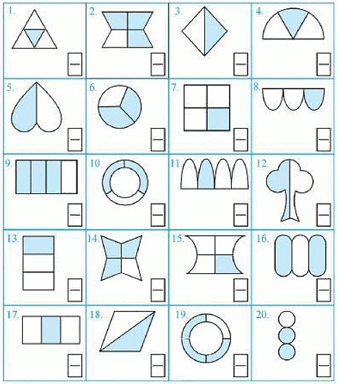 Fractions - 1 Class 3 Worksheet Maths
