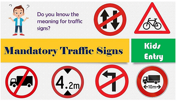 Road Traffic Signs | General Knowledge for Young Learners - Class 1