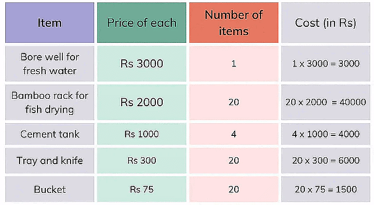 NCERT Solutions for Class 5 Maths - The Fish Tale - 2
