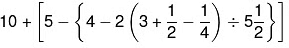 Worksheet Solution: Simplification | Mathematics for Class 5