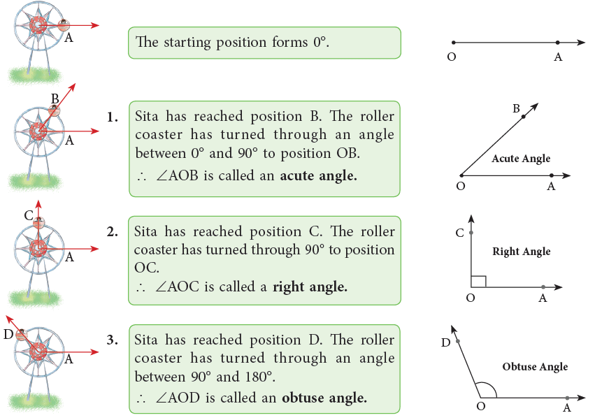 Lines, Angles and Triangles / Geometry Class 5 Notes Maths