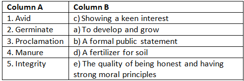 Worksheet with Solutions: The Seed of Truth - Class 5