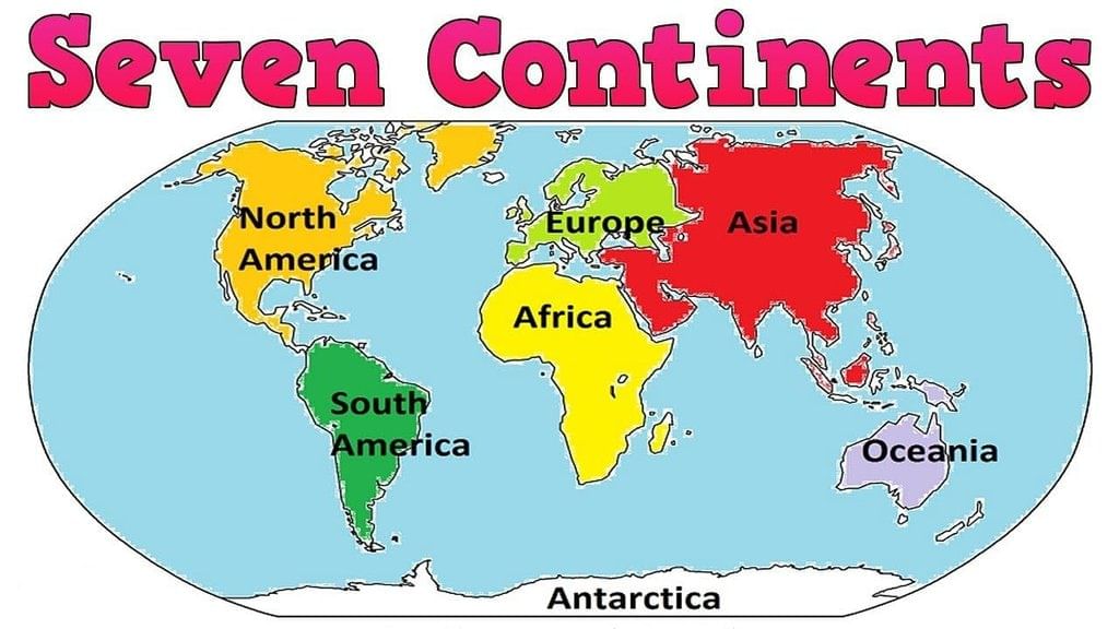 Continents of the World | General Knowledge for Young Learners - Class 1