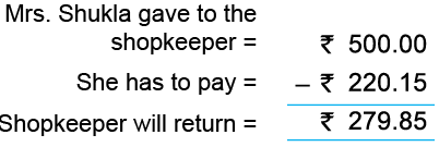 Money Class 5 Notes Maths