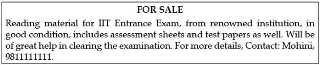 English: CBSE Sample Question Paper (2020-21) - 3 | Sample Papers for Class 12 Commerce