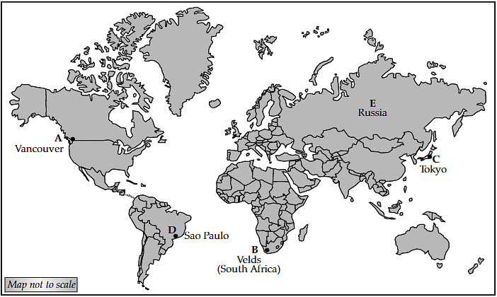 Geography: CBSE Sample Question Paper with Solutions - 3 | Sample Papers for Class 11 Humanities - Humanities/Arts