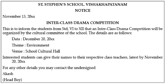 English: CBSE Sample Question Paper (2020-21) - 2 | Sample Papers for Class 12 Commerce