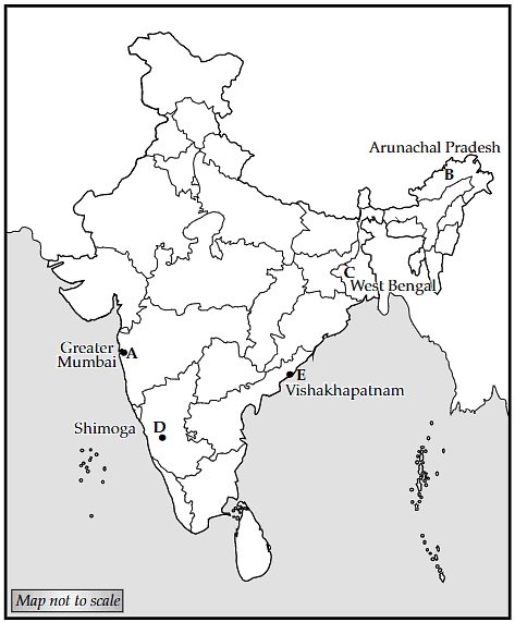 Geography: CBSE Sample Question Paper with Solutions - 3 | Sample Papers for Class 11 Humanities - Humanities/Arts