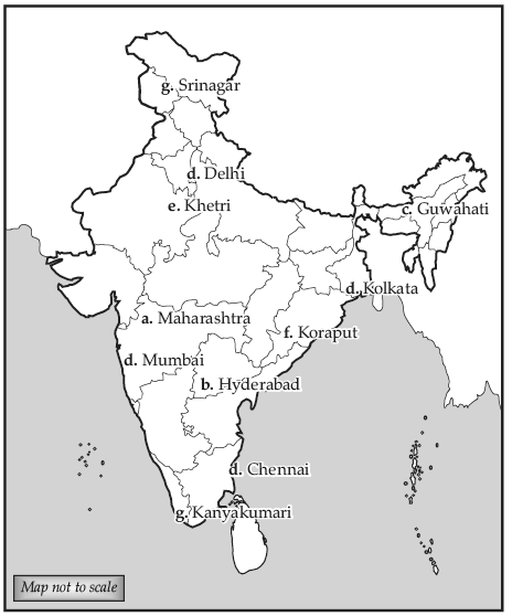 Geography: CBSE Sample Question Paper (2020-21) - 1 | CBSE Sample Papers for Class 12 Humanities - Humanities/Arts