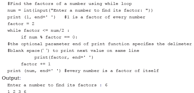 Chater Notes: Flow of Control | Computer Science for Class 11 - Humanities/Arts