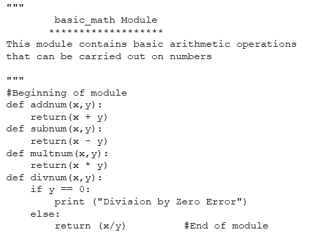 Functions Chapter Notes | Computer Science for Class 11 - Humanities/Arts