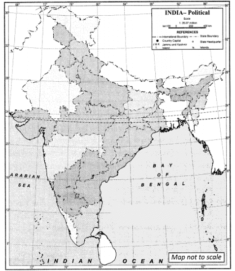 CBSE Sample Question Paper (2023-24) - 1 | Geography Class 11 - Humanities/Arts