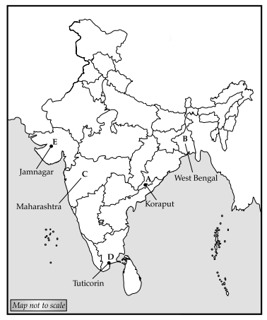 CBSE Sample Question Paper (2022-23) - 8 | Geography Class 11 - Humanities/Arts